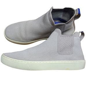 Rothy's Lilac Gray Chelsea Slip On Ankle Boots